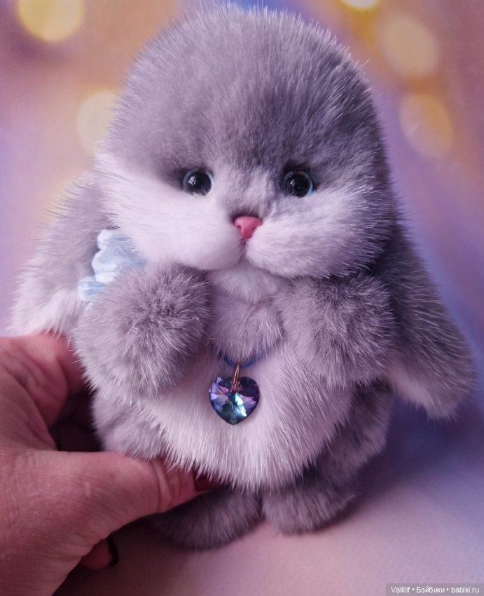 Зайка тедди из норки — Авторские игрушки