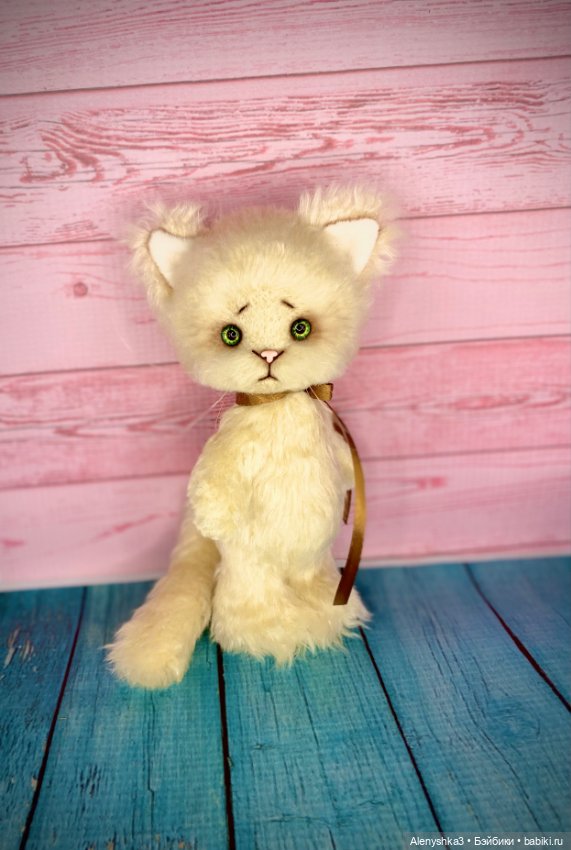 Котёнок Персик💕 — Авторские игрушки (фото 4)