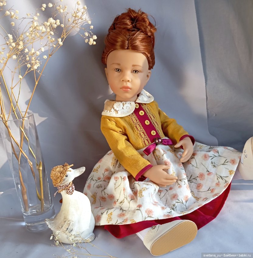 "Птичка"- платье для Готц (фото 3)