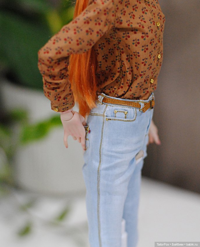 Реалистичны джинсы для Химеры от Нины Куриленко (Chimera doll)