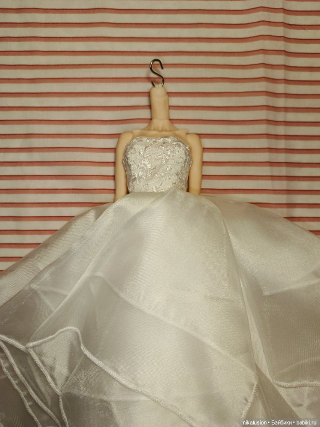 Платье на куклу БЖД 40-42, Тоннер, Поповы, Мукла (фото 3)