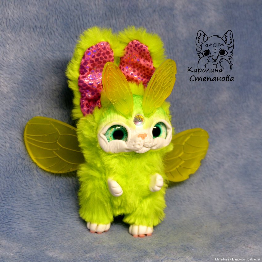 Кролокрыл - волшебный кролик (зеленый) (фото 5)