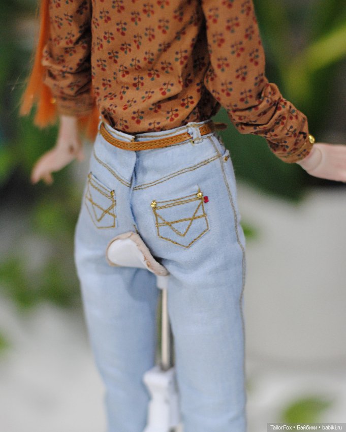 Реалистичны джинсы для Химеры от Нины Куриленко (Chimera doll)