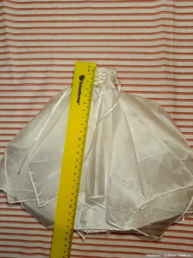 Платье на куклу БЖД 40-42, Тоннер, Поповы, Мукла (фото 6)