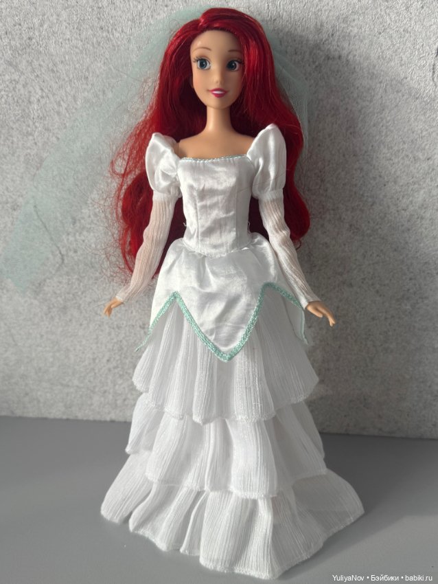 Ариэль в свадебном платье (фото 2)