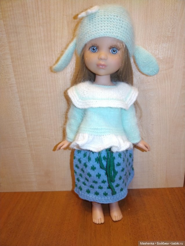 Вязаная одежда для куклы Паола Рейна (фото 2)