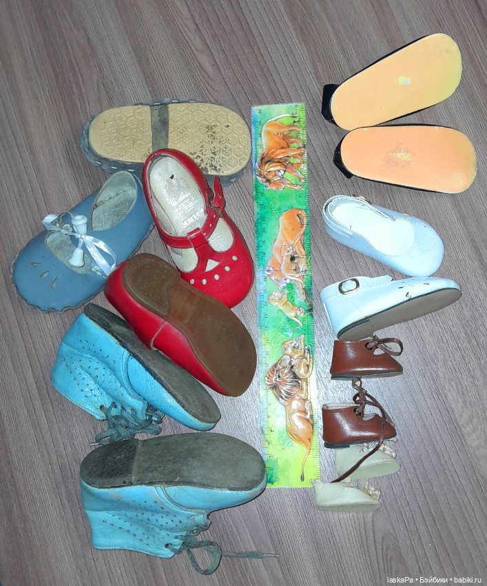 Лот обуви для кукол и мишек (фото 4)