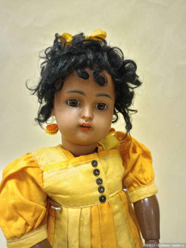 Темнокожая кукла, мулатка от Kammer Reinchardt (фото 3)