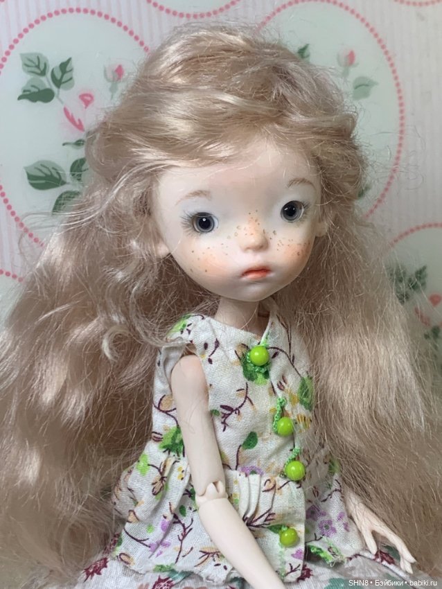 Парик для Landoudou розовый (фото 6)