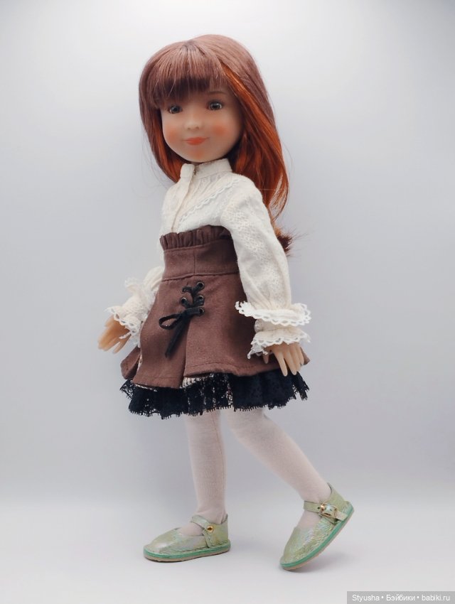 Ruby Red Siblies туфли салатовые радужные, обувь для кукол 31 см (фото 6)