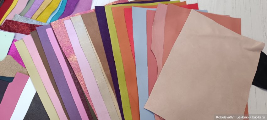 Огромный набор кожи — Обувь для кукол (фото 8)