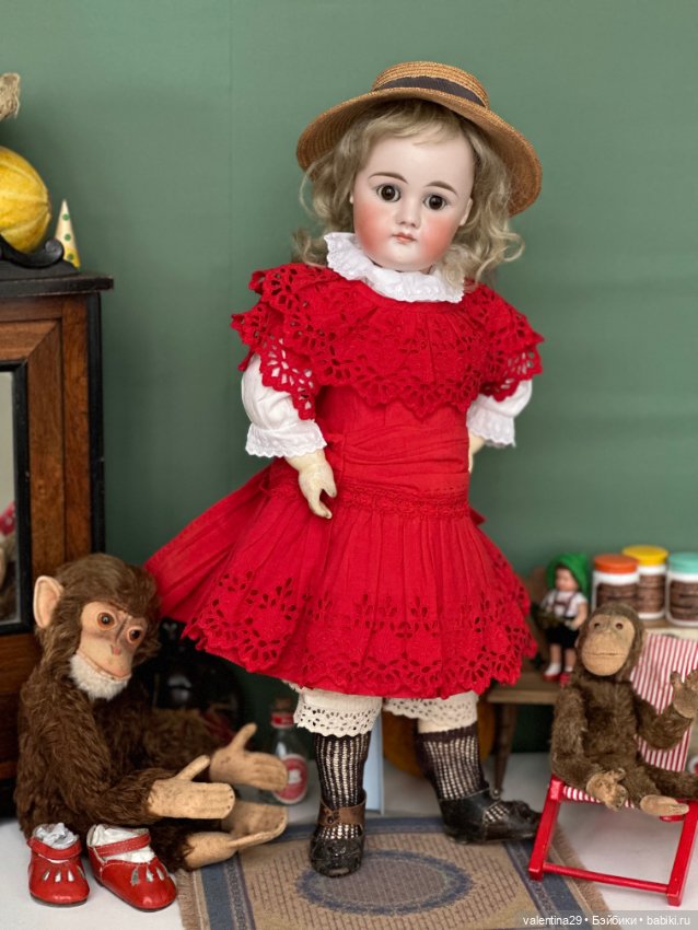 Антикварная, ранняя кукла Кестнер 8