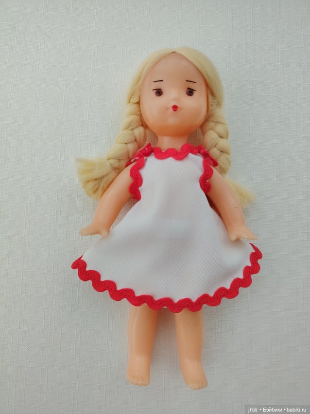 Жанна, паричковая кукла фабрики Кругозор