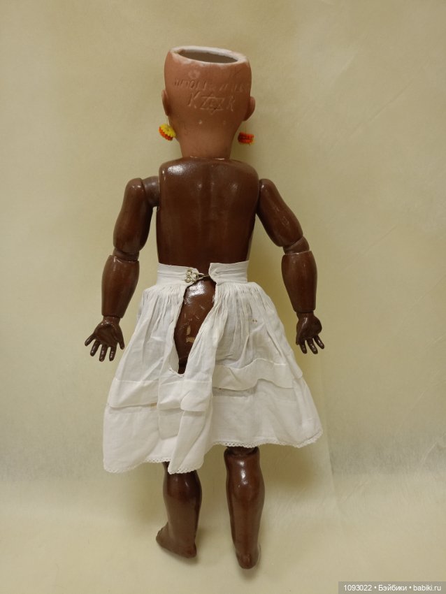 Темнокожая кукла, мулатка от Kammer Reinchardt (фото 9)