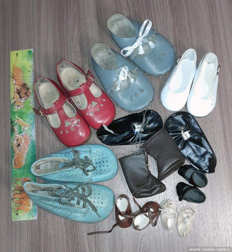 Лот обуви для кукол и мишек (фото 5)