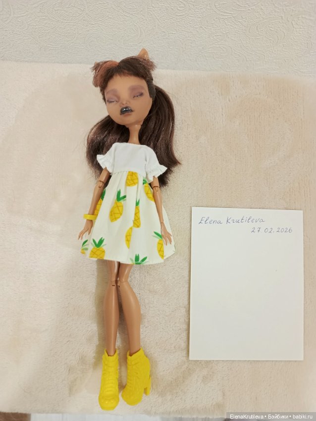 Клодин ооак — ООАК (кастом куклы)