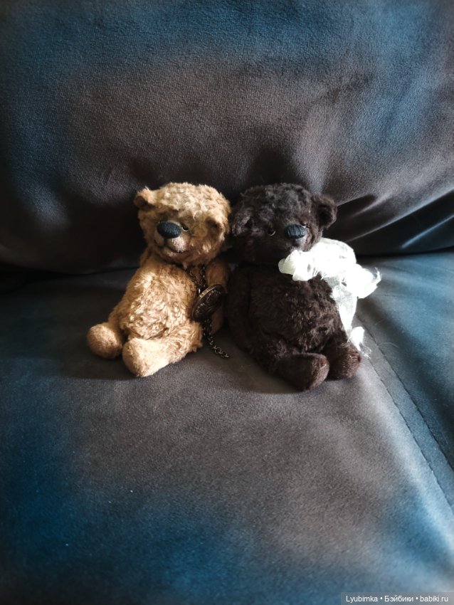 Миниатюрный медведь — Авторские игрушки (фото 4)