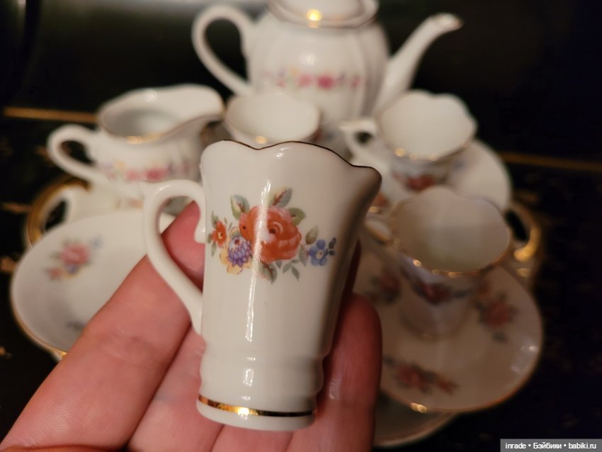 Сервиз для кукол — Другое для антикварных кукол (фото 6)