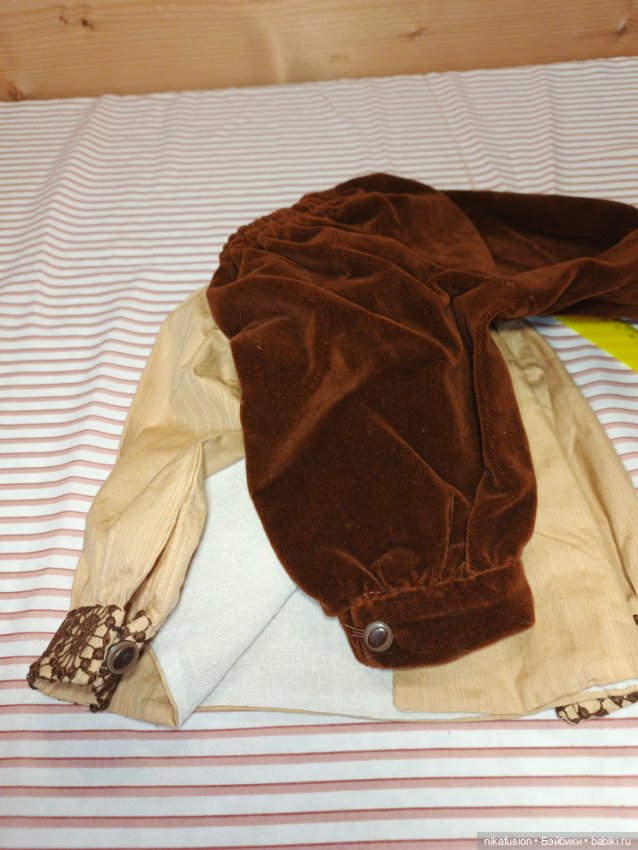 Одежда на антикварную или винтажную куклу рост 80-85 см (фото 8)