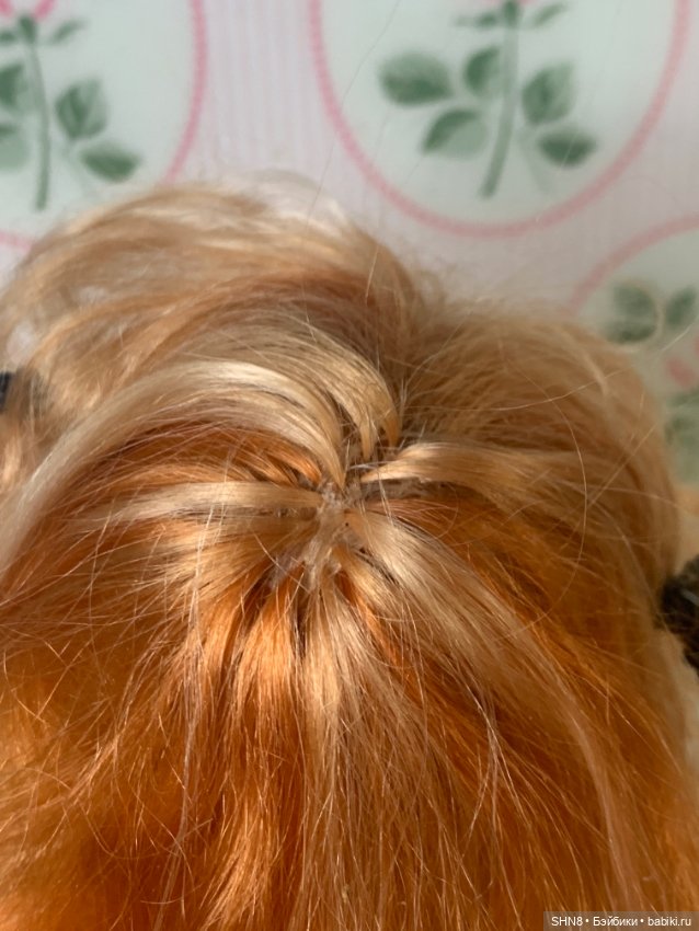 Парик для Landoudou рыжий (фото 5)