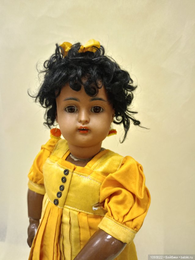 Темнокожая кукла, мулатка от Kammer Reinchardt (фото 4)