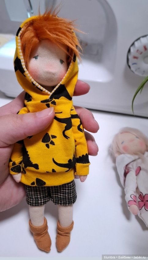 Рыжий мальчишка — Авторские куклы (фото 5)