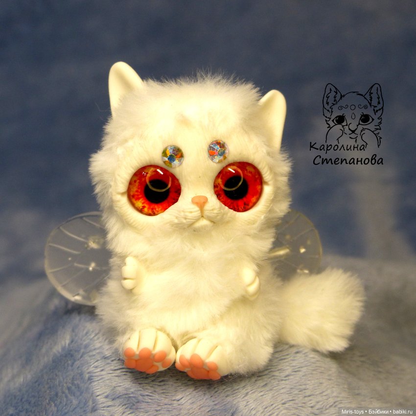 Котокрыл - Котенок с крыльями Беляночка