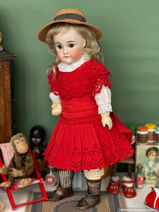 Антикварная, ранняя кукла Кестнер 8 (фото 10)