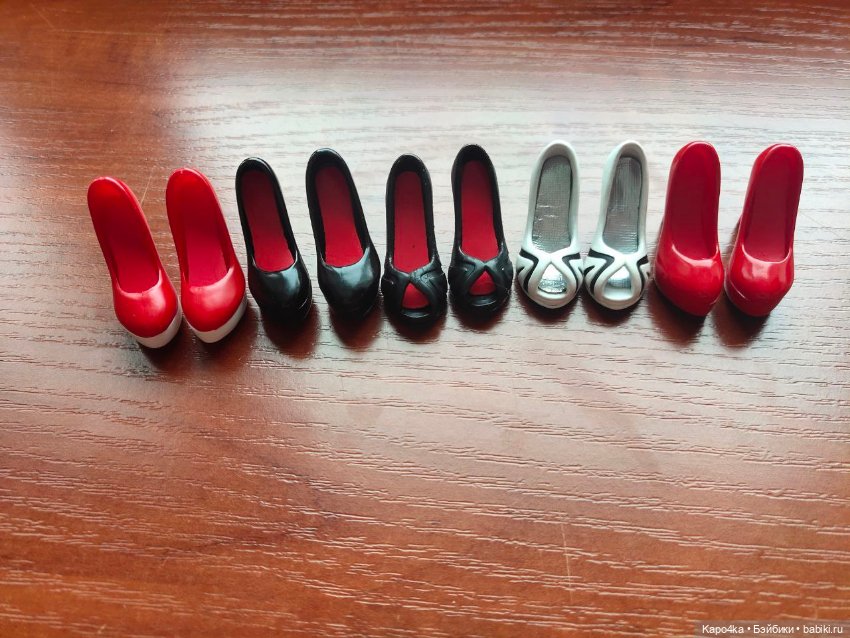 Лот туфель для кукол экшен Action 1/6 и подобных