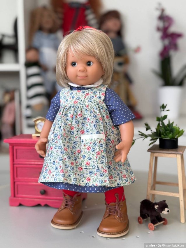 Purzeline студийный вихтель кукла Rosemarie Muller (фото 6)