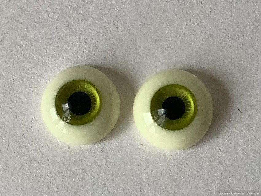 Глаза уретан 15мм — Глаза для BJD (фото 2)