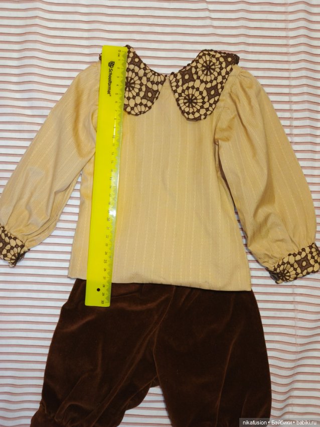 Одежда на антикварную или винтажную куклу рост 80-85 см (фото 6)