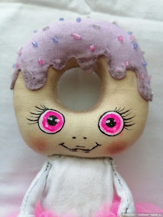 Кукла Девочка пончик — Авторские куклы (фото 4)