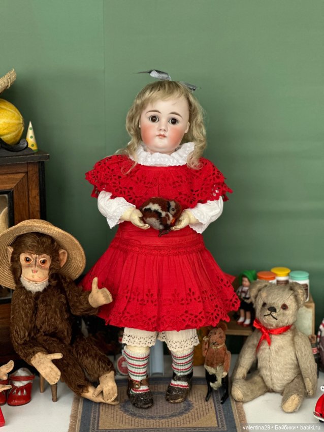 Антикварная, ранняя кукла Кестнер 8 (фото 7)