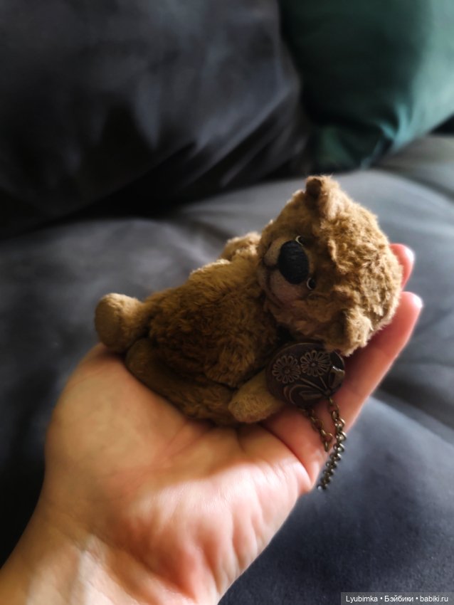 Миниатюрный медведь — Авторские игрушки (фото 3)