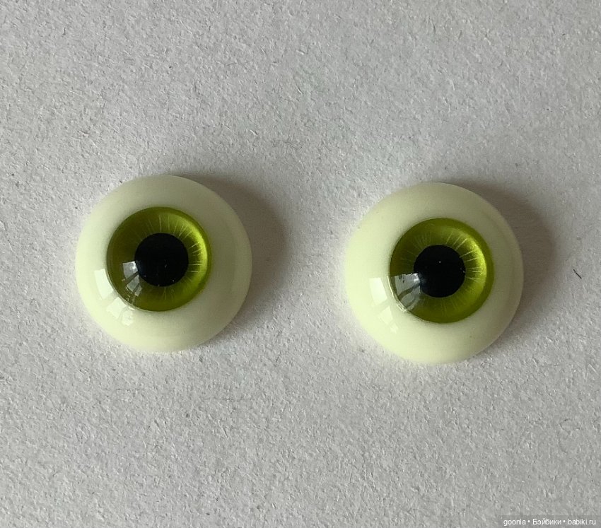 Глаза уретан 15мм — Глаза для BJD
