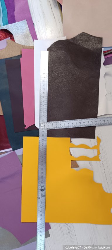 Огромный набор кожи — Обувь для кукол (фото 7)