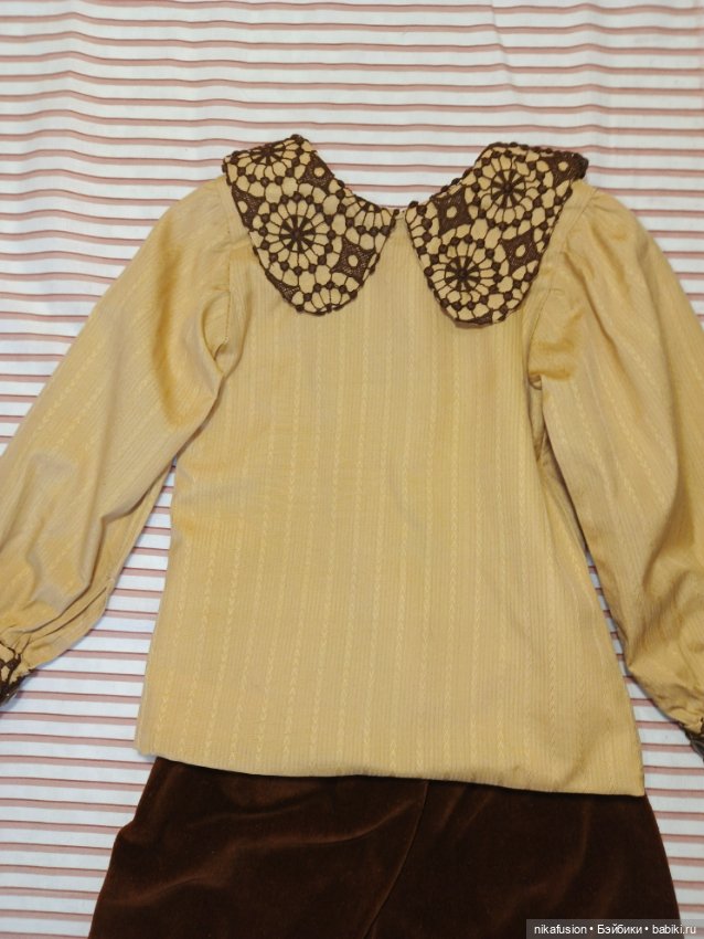 Одежда на антикварную или винтажную куклу рост 80-85 см (фото 5)