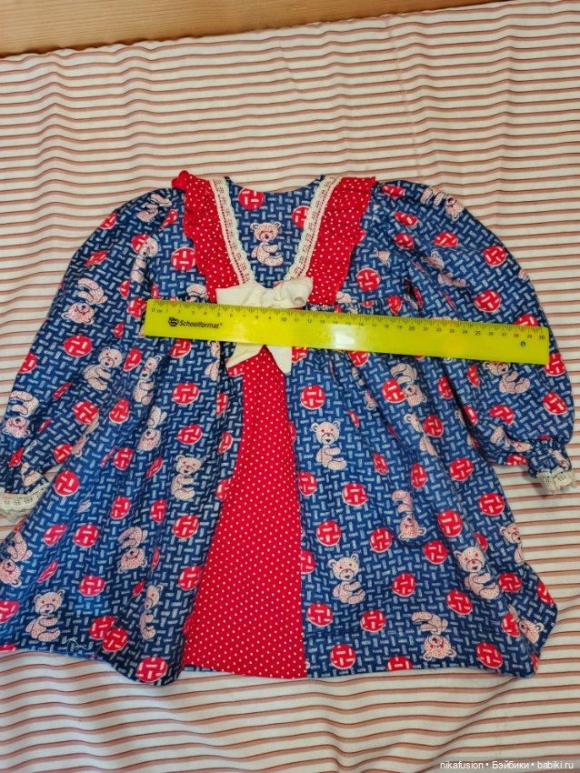 Платье для реборна на рост 60-65 см "Детский сад" (фото 6)