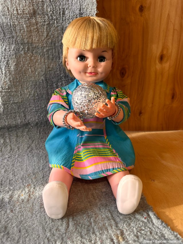 Baby Catch-A-Ball 1968 — Винтажные куклы и игрушки детства (фото 3)