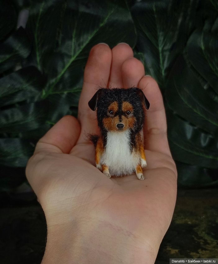 Английская овчарка — Авторские игрушки