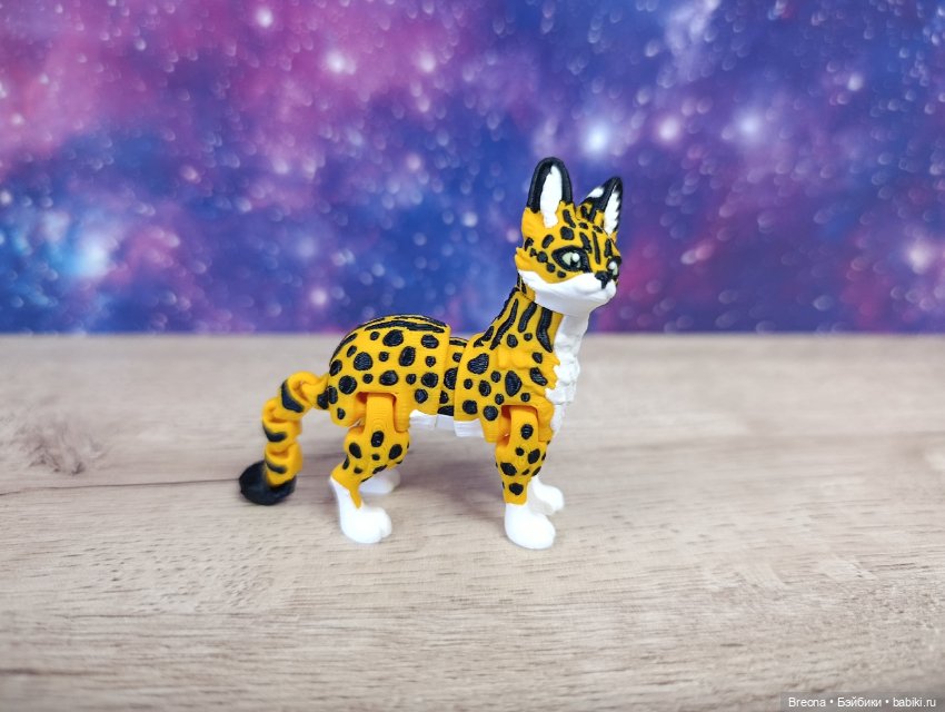 Флекси питомцы: лиса, оцелот (фото 6)