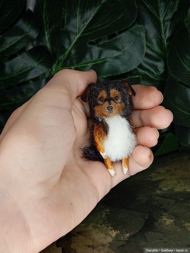 Английская овчарка — Авторские игрушки (фото 4)