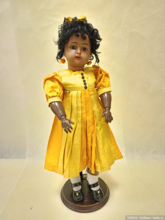 Темнокожая кукла, мулатка от Kammer Reinchardt