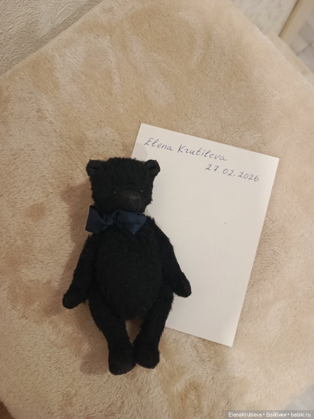 Мишка от Ануш Казаку — Авторские игрушки