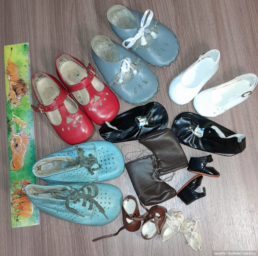 Лот обуви для кукол и мишек (фото 6)