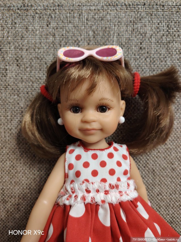 Фирменные очки для кукол Паола рейна (фото 2)