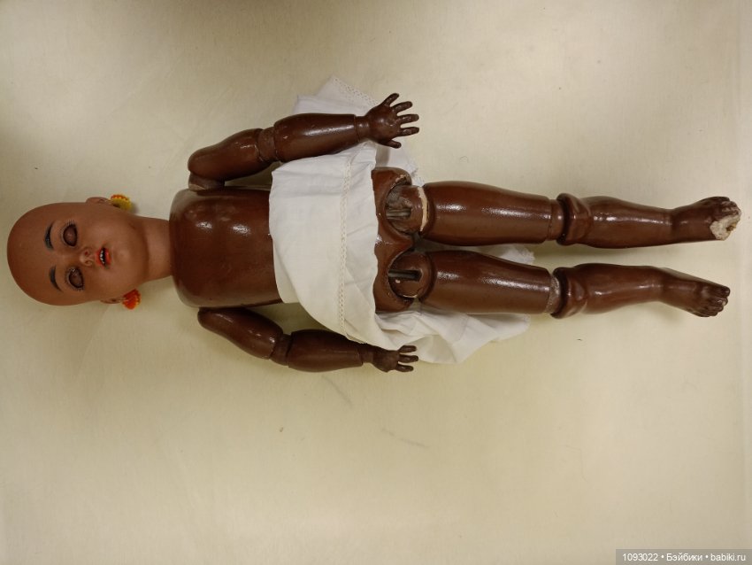 Темнокожая кукла, мулатка от Kammer Reinchardt (фото 8)