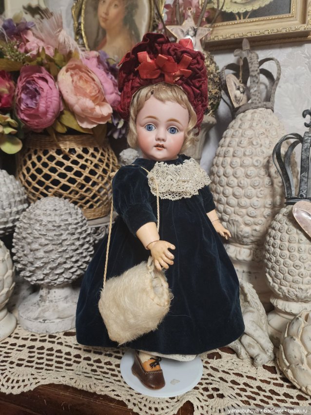 Чудесная антикварная малышка Кестер 143, 35 см (фото 9)