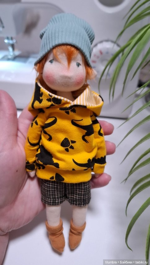 Рыжий мальчишка — Авторские куклы (фото 6)